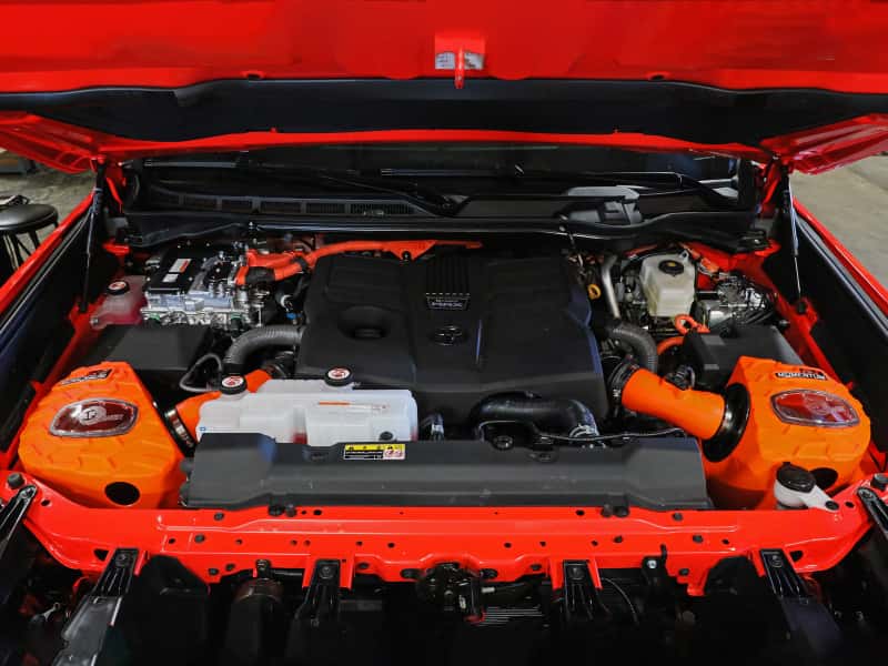 aFe — aFe 2022 Toyota Tundra V6-3.5L (tt) Momentum GT Cold Air Intake System w/ Pro 5R Filter - Orange
Momentum GT Intake - view 10