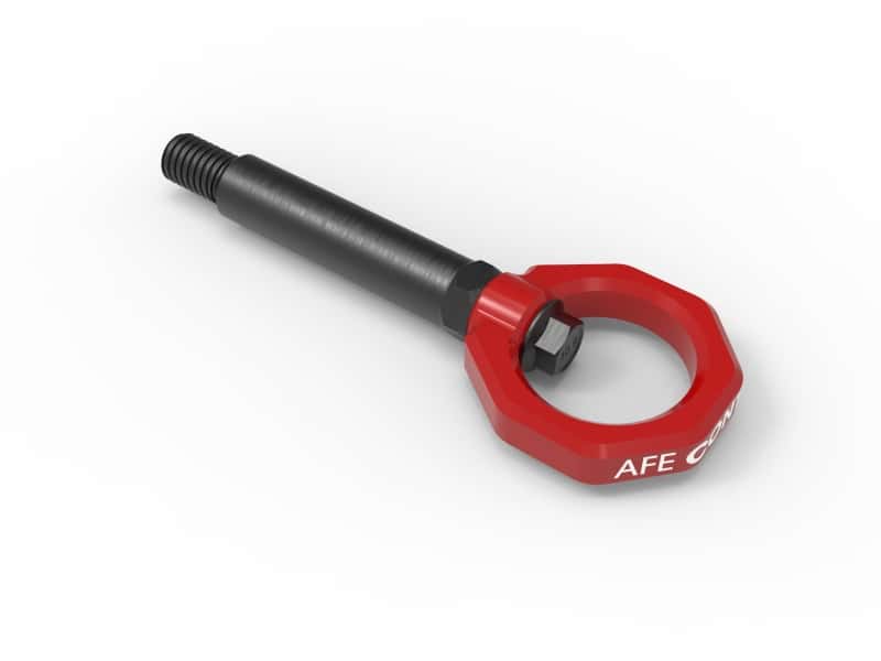 aFe — aFe Control Rear Tow Hook Red BMW F-Chassis 2/3/4/M
Rear Tow Hook - view 1