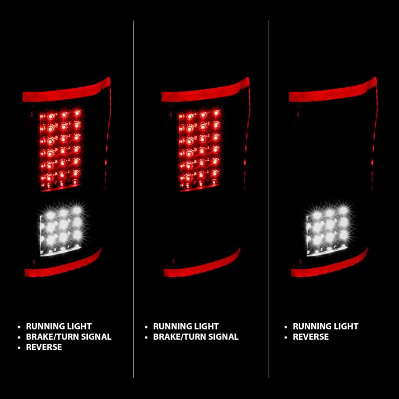 ANZO — ANZO 15-17 Ford F-150 LED Taillights Black w/ Sequential
Tail Light Set
LED Taillights - view 2