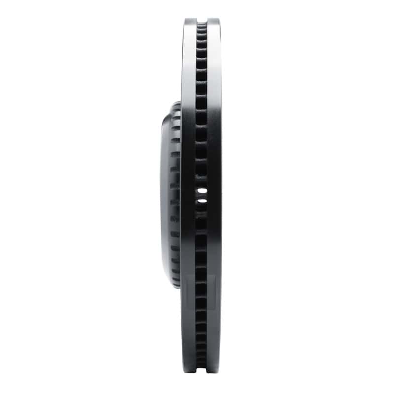 R1 Concepts — R1 20-25 Jaguar E-Pace Front Left Drilled & Slotted Black Brake Rotor
R1 Brake Rotor Drill - view 3