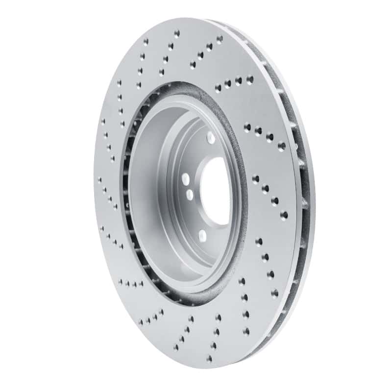 DFC — DFC 06-10 BMW M6 Right Rear Drilled GeoSPEC Coated Rotor - view 4