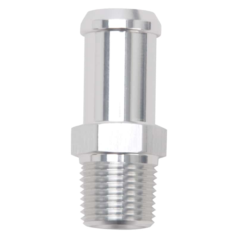 Edelbrock — Edelbrock Hose End Straight 3/8In NPT to 5/8In Barb Clear Anodize
KIT PARTS - view 3