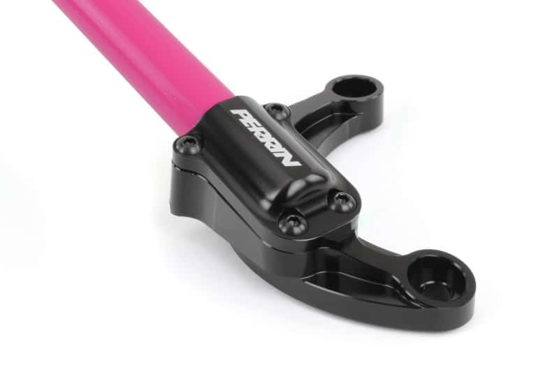 Perrin Performance — PERRIN 02-07 Subaru WRX/STi/Impreza / 04-08 Forester Front Strut Brace - Hyper Pink - view 4