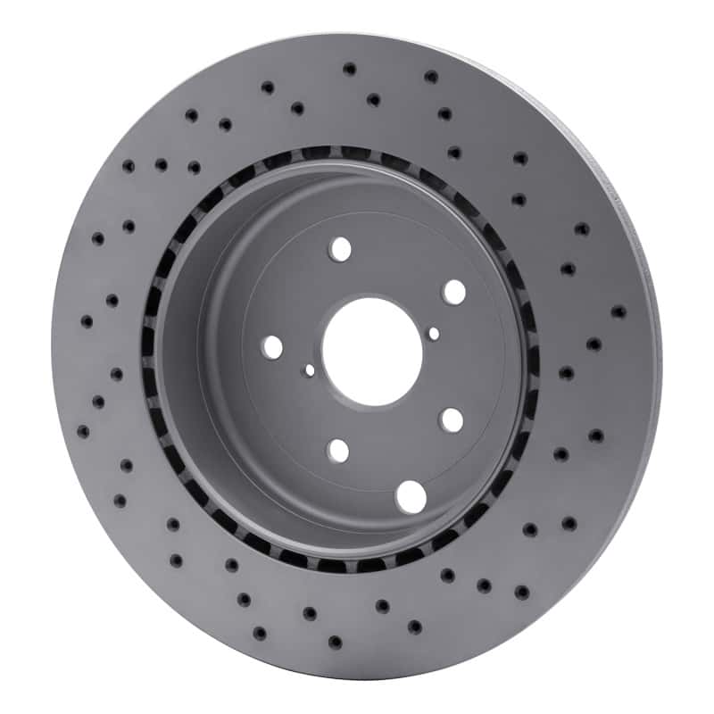 DFC — DFC 18-21 Subaru WRX STI Rear Drilled Hi-Carbon Alloy Geomet Coated Rotor
DFC Brake Rotor - view 4