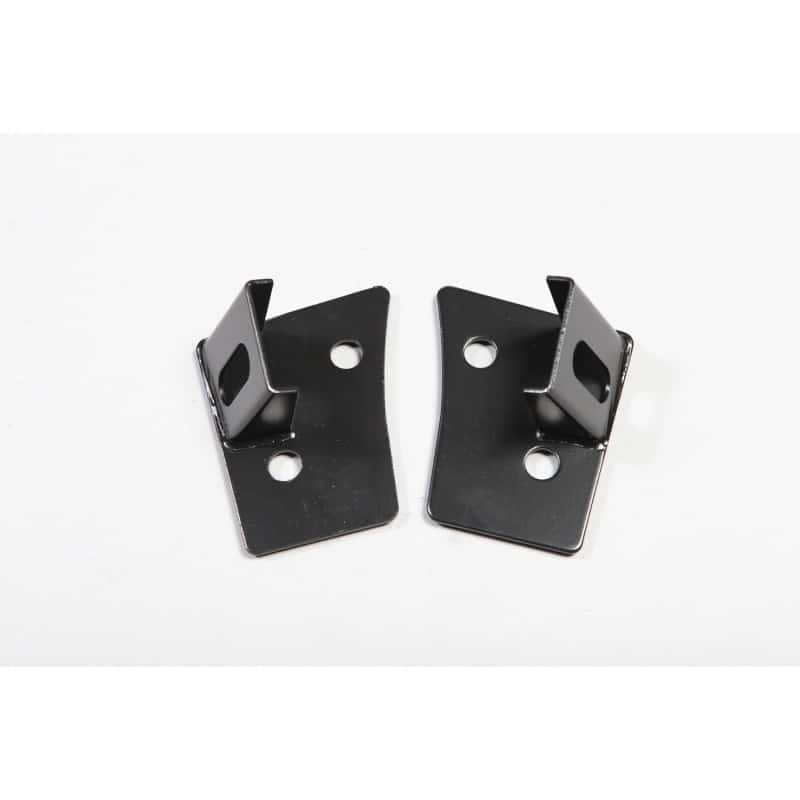Rugged Ridge — Rugged Ridge 07-18 Jeep Wrangler JK Back Windshield Aux. Light Mounting Brackets
WnshldHngLghtBrkt
OFFROAD_LIGHTING - view 1