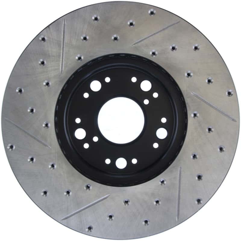 Stoptech — StopTech 93-05 Lexus GS300/GS350/GS400/GS430/GS450H / 00-05 Lexus IS300 / 93-94 Lexus LS400/LS430/L
Disc Brake Rotor
Slot/Drill Rotor - view 2