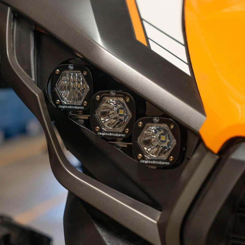 Baja Designs — Baja Designs 23-24 Kawasaki Teryx KRX 100 S1 LED/Laser Headlight Kit - view 2