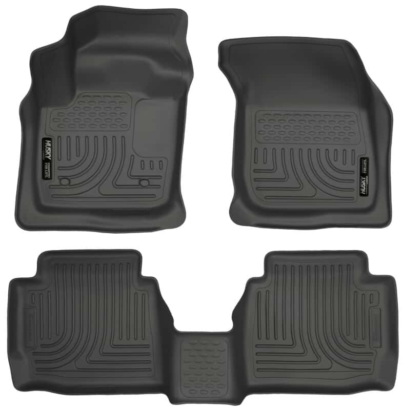 Husky Liners — Husky Liners 13-16 Ford Fusion WeatherBeater Combo Black Floor Liners
Floor Liners - view 1