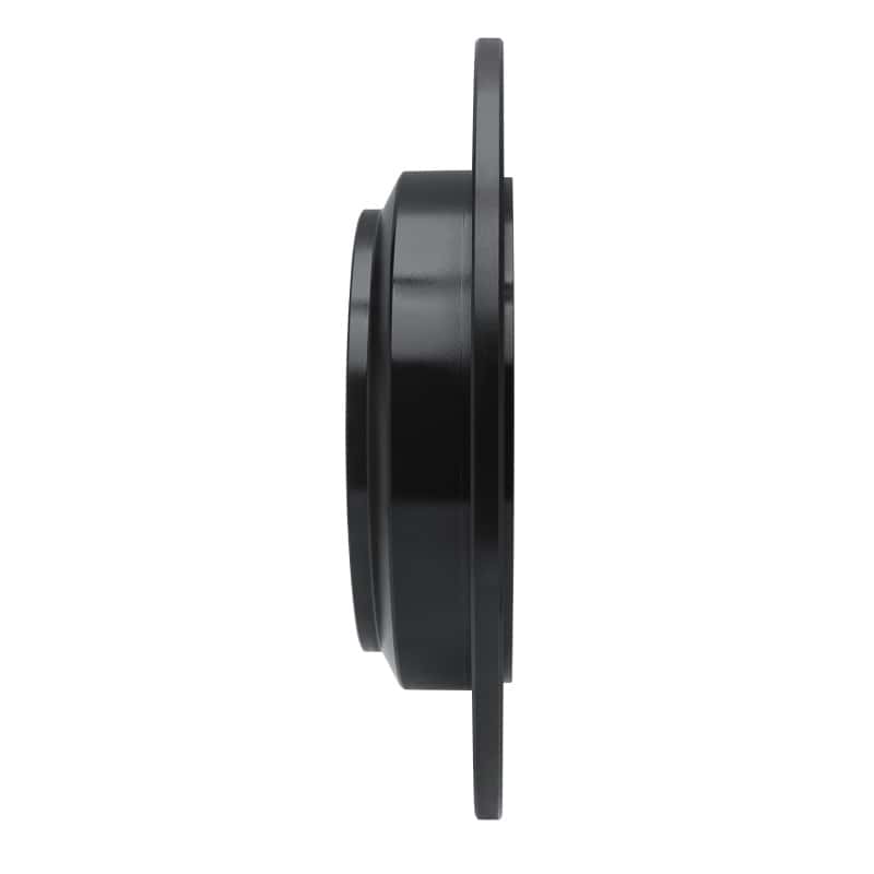 R1 Concepts — R1 16-25 Honda Ridgeline Rear Right Drilled & Slotted Black Brake Rotor
R1 Brake Rotor Drill - view 3