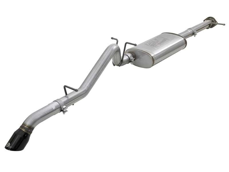 aFe — aFe MACH Force-Xp Hi-Tuck 3in. 409 SS C/B Exhaust 15-18 GM Colorado/Canyon L4-2.5L/V6-3.6L - Blk Tip
Cat-Back Exhaust - view 1