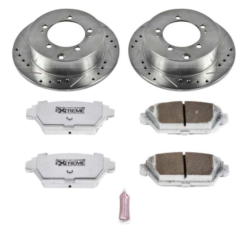 PowerStop — Power Stop 90-94 Eagle Talon Rear Z26 Street Warrior Brake Kit - view 1