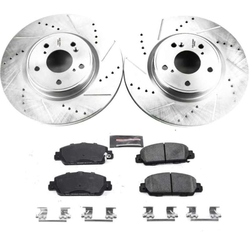 PowerStop — Power Stop 18-19 Honda Accord Front Z23 Evolution Sport Brake Kit - view 1