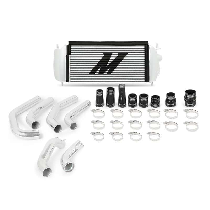 Mishimoto — Mishimoto 15-17 Ford F-150 EcoBoost 2.7L Silver Performance Intercooler Kit w/ Polished Pipes - view 1