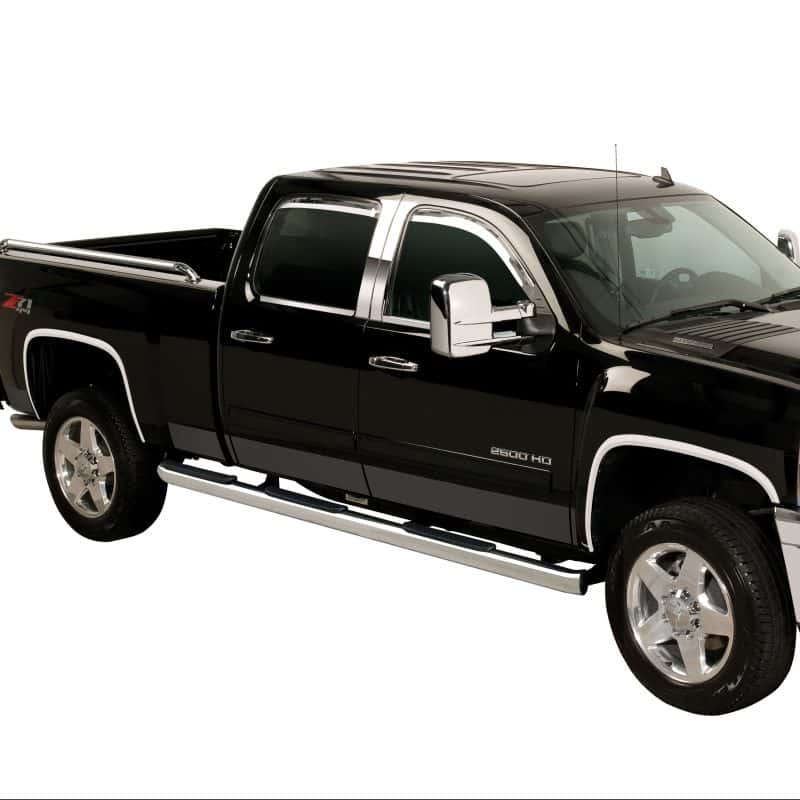 Putco — Putco 14-18 GMC Sierra LD - Crew Cab - 6.5in Bed (10pcs) Black Platinum Rocker Panels
Rocker Panel Molding - view 2