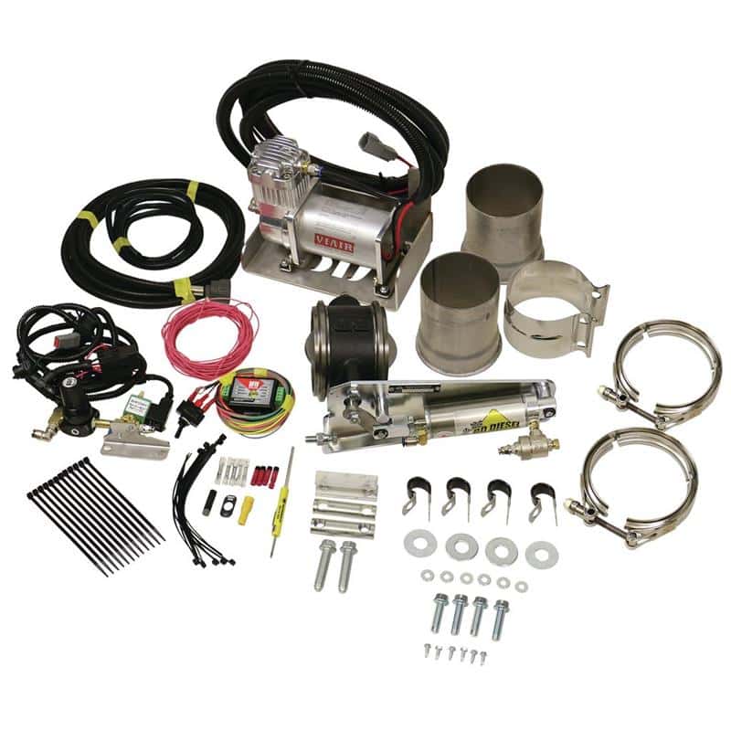 BD Diesel — BD Diesel Exhaust Brake - Universal 4.0in c/w Air Compressor
EXHAUST BRAKE - view 2