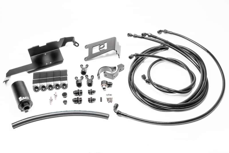 Radium Engineering — Radium Engineering Nissan R35 GT-R Fuel Hanger Feed Kit - Stainless - view 1