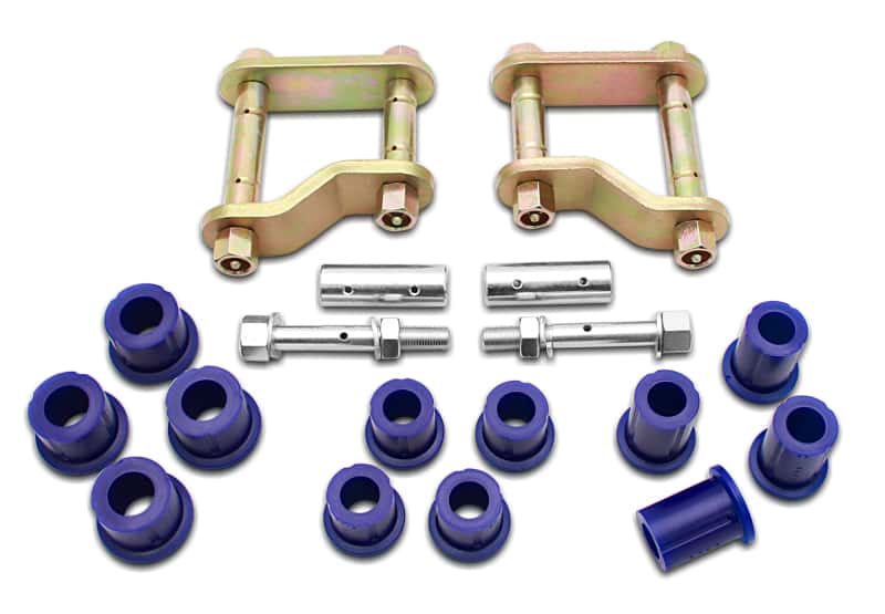 Superpro — SuperPro 2005 Nissan Frontier LE Rear Greasable Shackle and Bushing Kit
Vehicle Bushing Kit - view 2