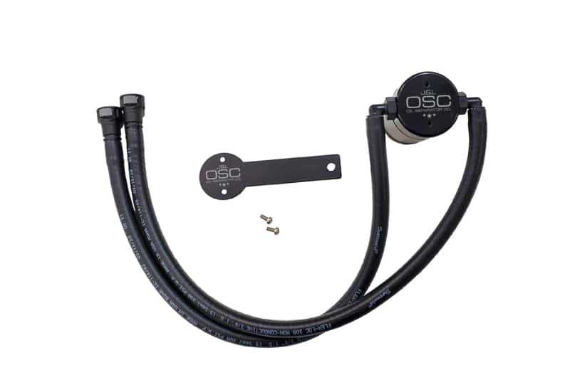 J&L — J&L 16-24 Chevrolet Camaro LT1 6.2L Driver Side Oil Separator 3.0 - Black Anodized
Oil Separator - view 1