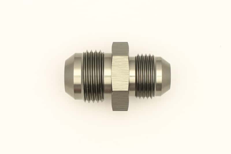 DeatschWerks — DeatschWerks 10AN Male Flare To 8AN Male Flare Reducer Straight Coupler - view 3