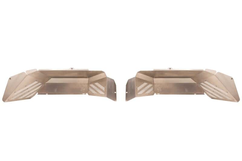 Fishbone Offroad — Fishbone Offroad 2020+ Jeep Gladiator Inner Fenders Rear Raw Aluminum - view 3