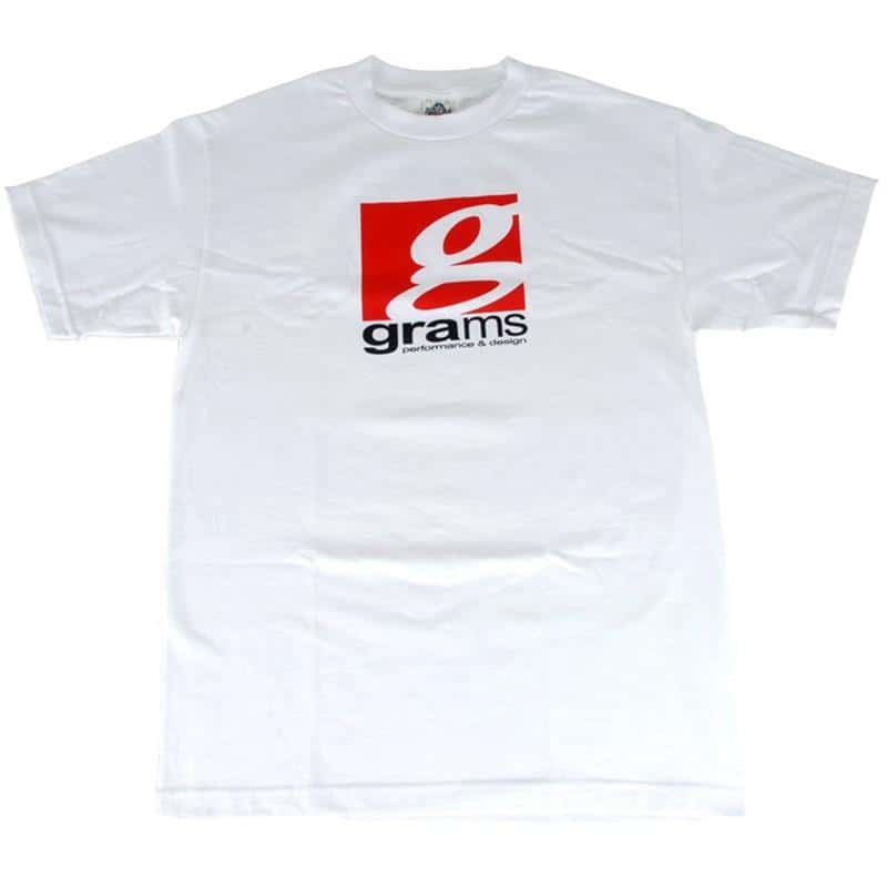 Grams Performance — Grams Performance and Design Logo White T-Shirt - M
Shirt - view 2