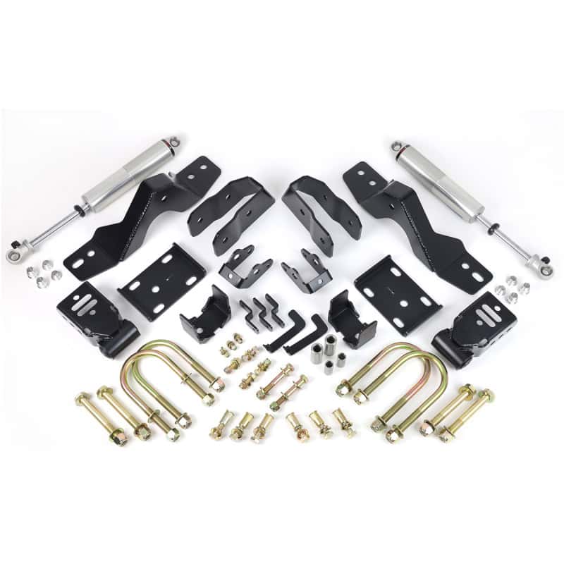 Ridetech — Ridetech 2019+ Chevrolet Silverado/ Sierra 1500 2WD/4WD Rear 4in Lowering Kit w/ HQ Shocks - Group B
Rear Lowering Kit GM - view 1