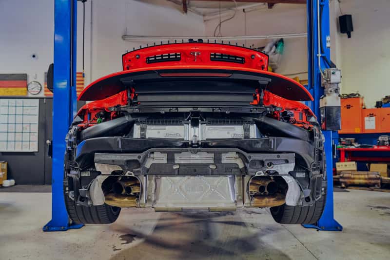 CSF — CSF 2019+ Porsche 911 Carrera (3.0L Turbo - Base/S/4/GTS) High Performance Intercooler System
CSF Intercooler - view 14