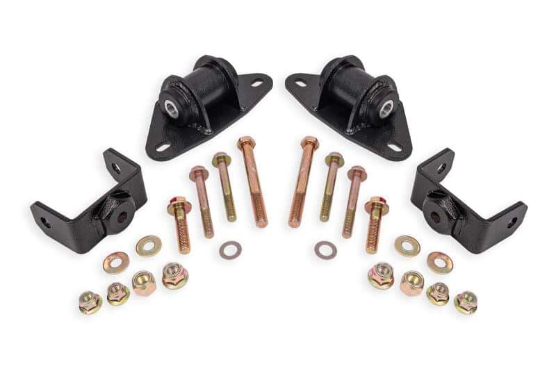 BMR Suspension — BMR 14-19 Chevrolet Corvette Motor Mount Kit - Black Hammertone
Motor Mount Kit - view 2