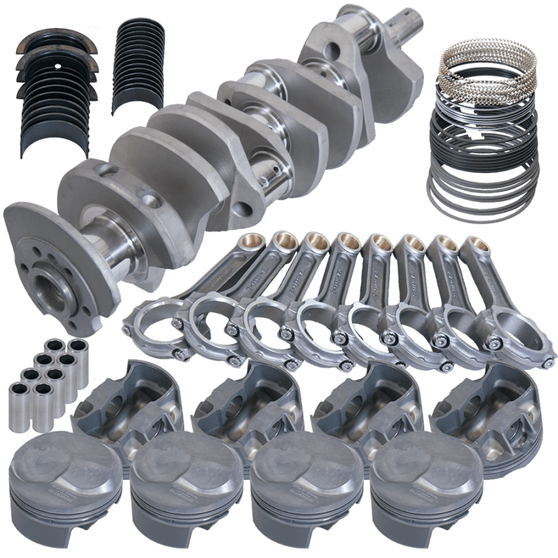Eagle — Eagle Chevy 454 4.250in Crank 6.385in I-Beam Rods 43cc Dome 4.350in Pistons Rotating Assembly
Pro Street Assembly - view 1