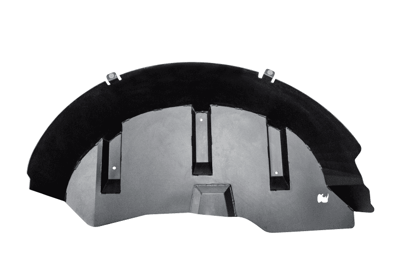 Go Rhino — Go Rhino 07-18 Jeep Wrangler JK/JKU Rear Fender Liners
JK Wheel Well Liners - view 2