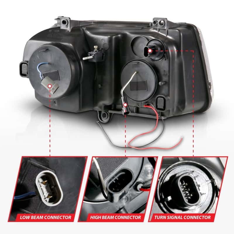 ANZO — ANZO 2005-2010 Chrysler 300C Projector Headlights w/ Halo Black (CCFL) G2
Head Light Set
HdLtSet - view 6