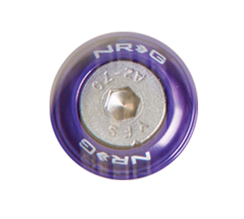NRG — NRG Fender Washer Kit w/Rivets For Metal (Purple) - Set of 10 - view 1