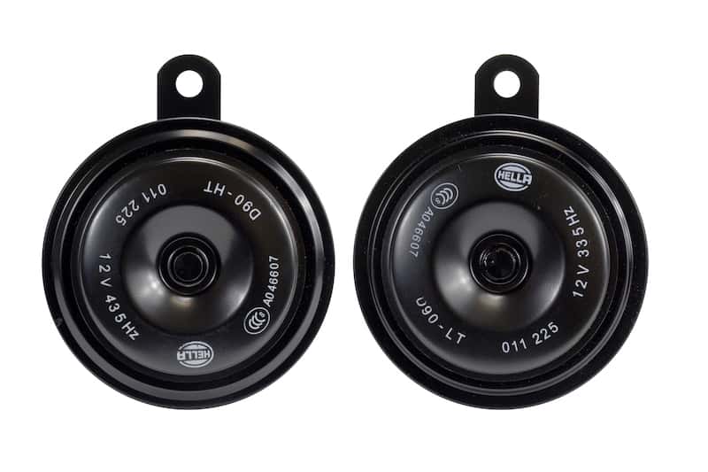 Hella — Hella Horn Kit Bx Blk Disc 92Mm 12V Univ - view 4
