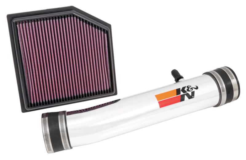 K&N Engineering — K&N 69 Series Performance Typhoon Intake Kit - Polished for 13-14 Lexus GS350 3.5L V6
Performance Air Inta
Air Intake System - view 1
