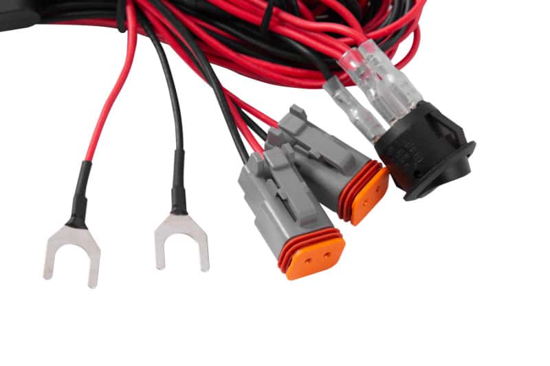 Diode Dynamics — Diode Dynamics Light Duty Dual Output Light Bar Wiring Harness - view 3