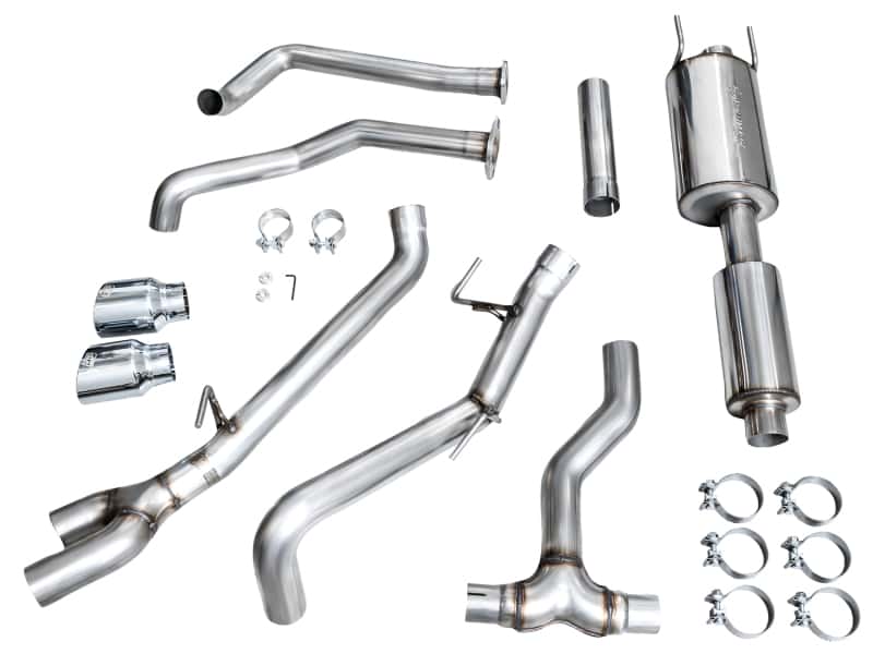 AWE Tuning — AWE 0FG Exhaust for 3rd Gen Toyota Tundra - Dual Chrome Silver Tips
0FG Catback - view 12