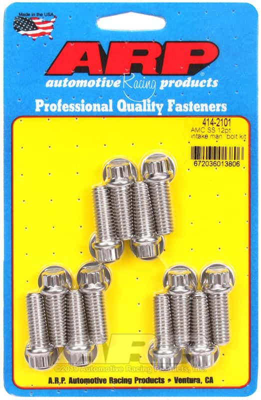 ARP — ARP AMC SS 12pt intake manifold bolt kit - view 1