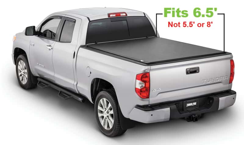 Tonno Pro — Tonno Pro 07-19 Toyota Tundra 6.5ft Fleetside Lo-Roll Tonneau Cover
Lo-Roll Bed Cover - view 3
