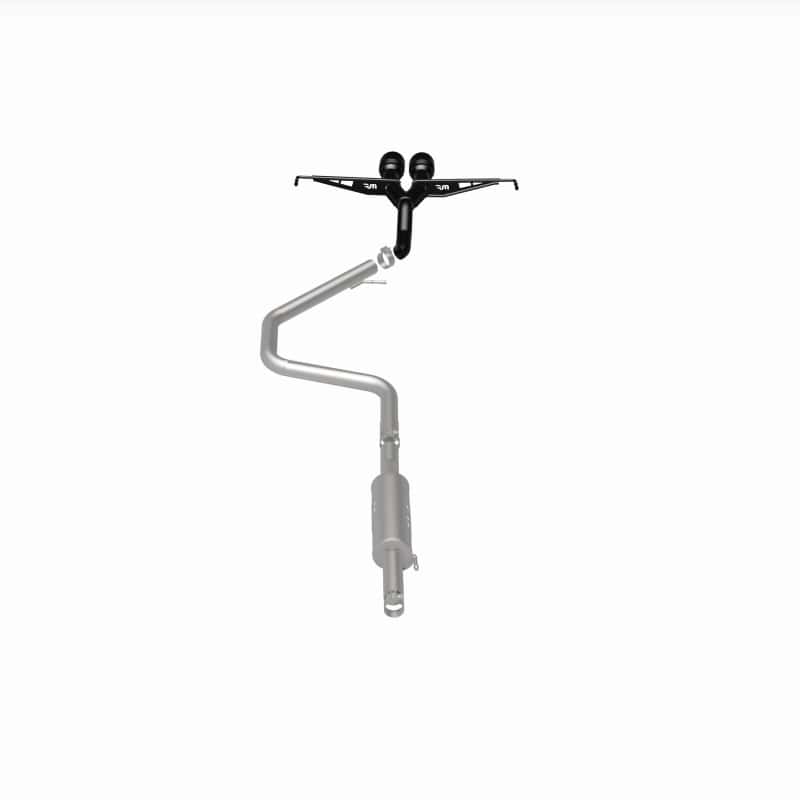 Magnaflow — MagnaFlow 2019 Hyundai Veloster 1.6L 2.5in Center Exit Stainless Steel Cat-Back Exhaust w/Blk Tips
Cat-Back - view 16
