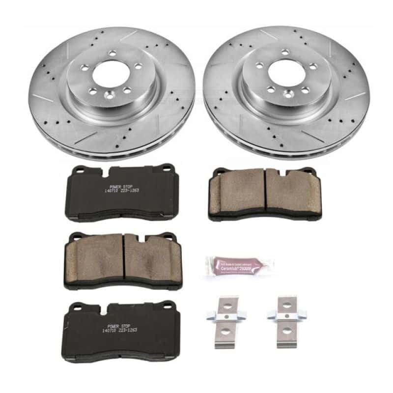 PowerStop — Power Stop 06-09 Land Rover Range Rover Sport Front Z23 Evolution Sport Brake Kit - view 1