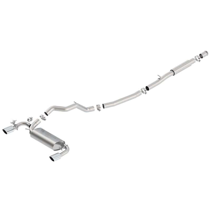 Ford Racing — Ford Racing 2016-2017 Focus RS Active Sport Cat-Back Exhaust System w/ Polished Tips
Exhaust System Kit - view 3