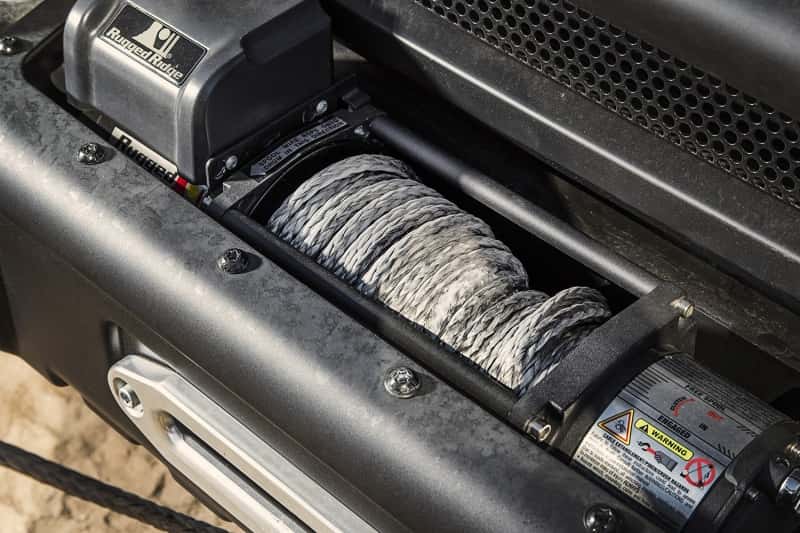 Rugged Ridge — Rugged Ridge Synthetic Winch Line Dark Gray 7/16in x 90 Ft
OFFROAD_RECOVERY
Winch Rope - view 2
