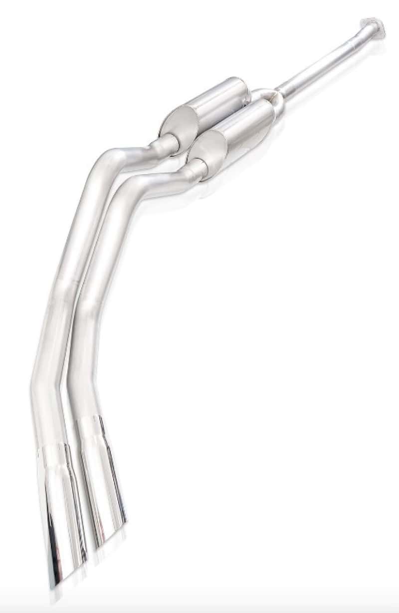 Stainless Works — Stainless Works 15-25 Ford F150 5.0L Legend Aftermark Connection Dual 3.5in Side Exit Polished Tips
Exhaust System - view 2