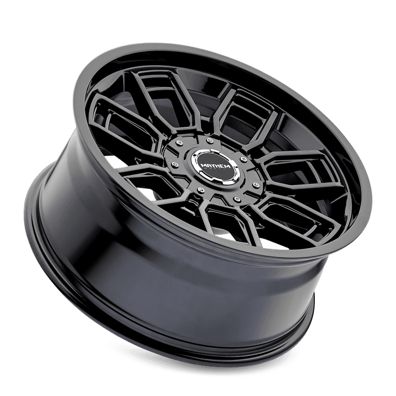 Mayhem — Mayhem 8118 Ordinance 20x9 / 5x127/139.7 BP / 87.1mm Hub Gloss Black Wheel
MAYHEM 8118 - view 2