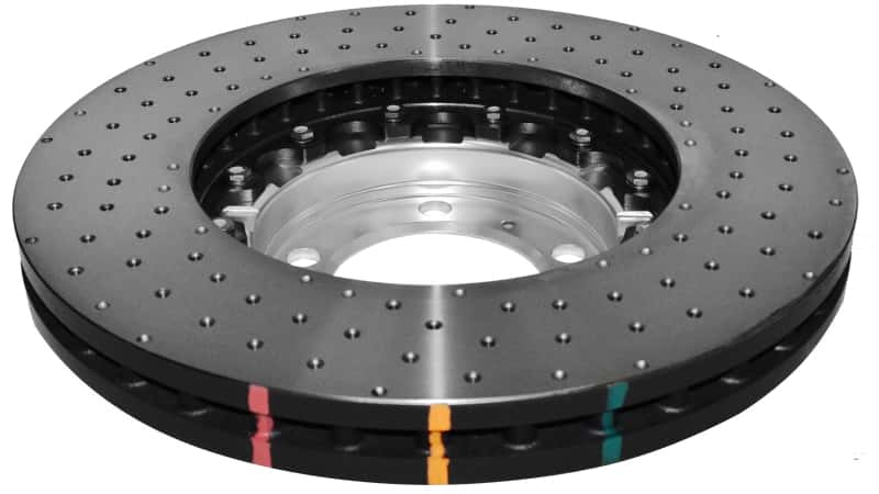 DBA — DBA 2008 Porsche Cayenne (368mm Front Rotor) Front 5000 Series Cross Drilled Rotor w/Silver Hat
Brake Rotor
Brake Disc - view 3