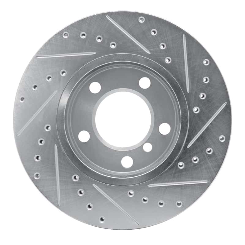 R1 Concepts — R1 11-16 Mini Cooper Paceman Front Left Drilled & Slotted Silver Brake Rotor
R1 Brake Rotor Drill - view 5