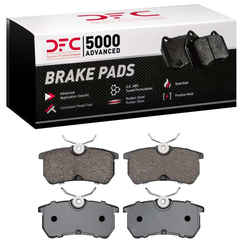 DFC — DFC 01-19 Ford Focus Rear 5000 Advanced Low Metallic Brake Pads
DFC Brake Pad Set - view 1