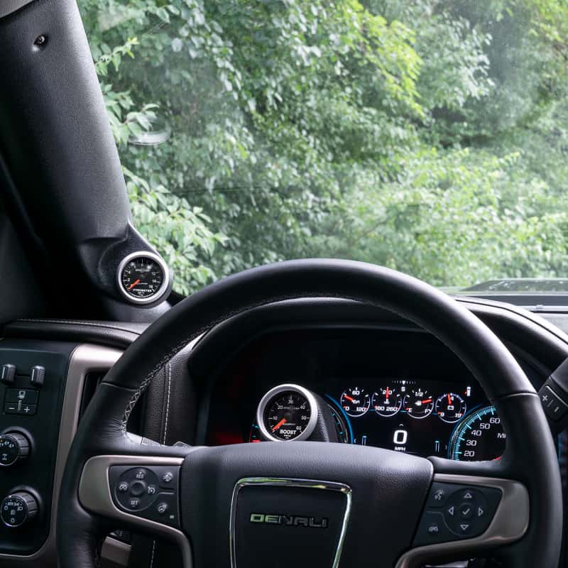 AutoMeter — Autometer 15+ GMC Sierra / Chevy Silverado HD Single Steering Column 2 1/6inch Gauge Mount
2-1/16" STEERING COL - view 5