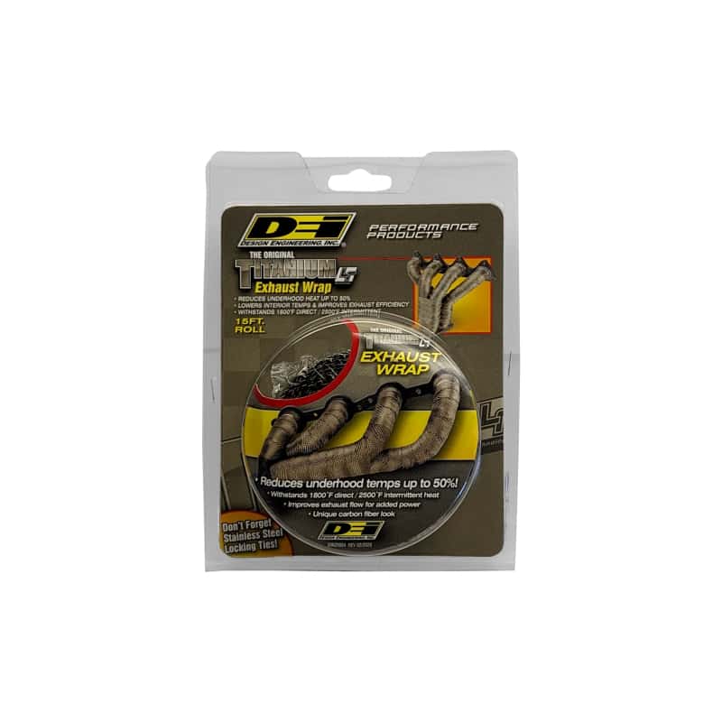 DEI — DEI Exhaust Wrap 1in x 15ft - Titanium
Exhaust Wrap Kit - view 5
