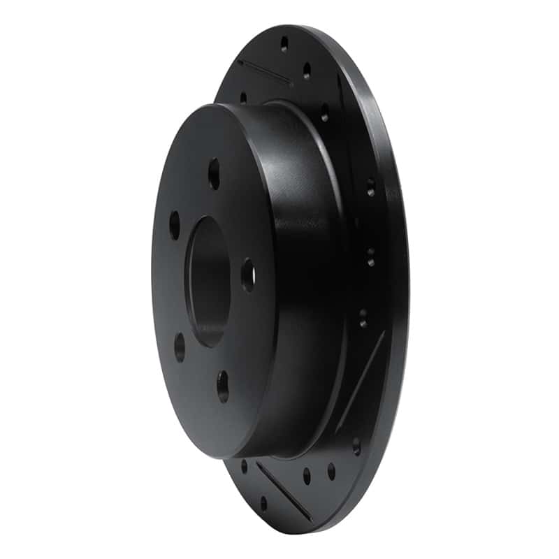 R1 Concepts — R1 97-05 Buick Century Rear Right Drilled & Slotted Black Brake Rotor
R1 Brake Rotor Drill - view 2
